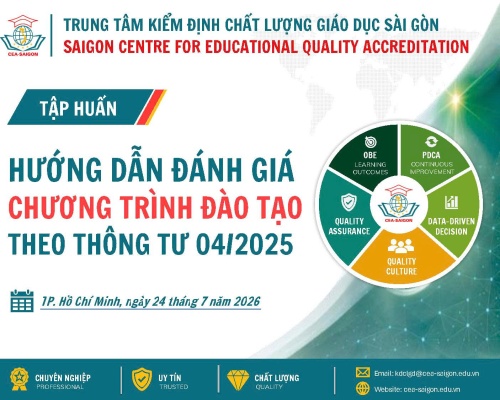 Tập huấn hướng dẫn đánh giá chương trình đào tạo theo Thông tư số 04/2025/TT-BGDĐT